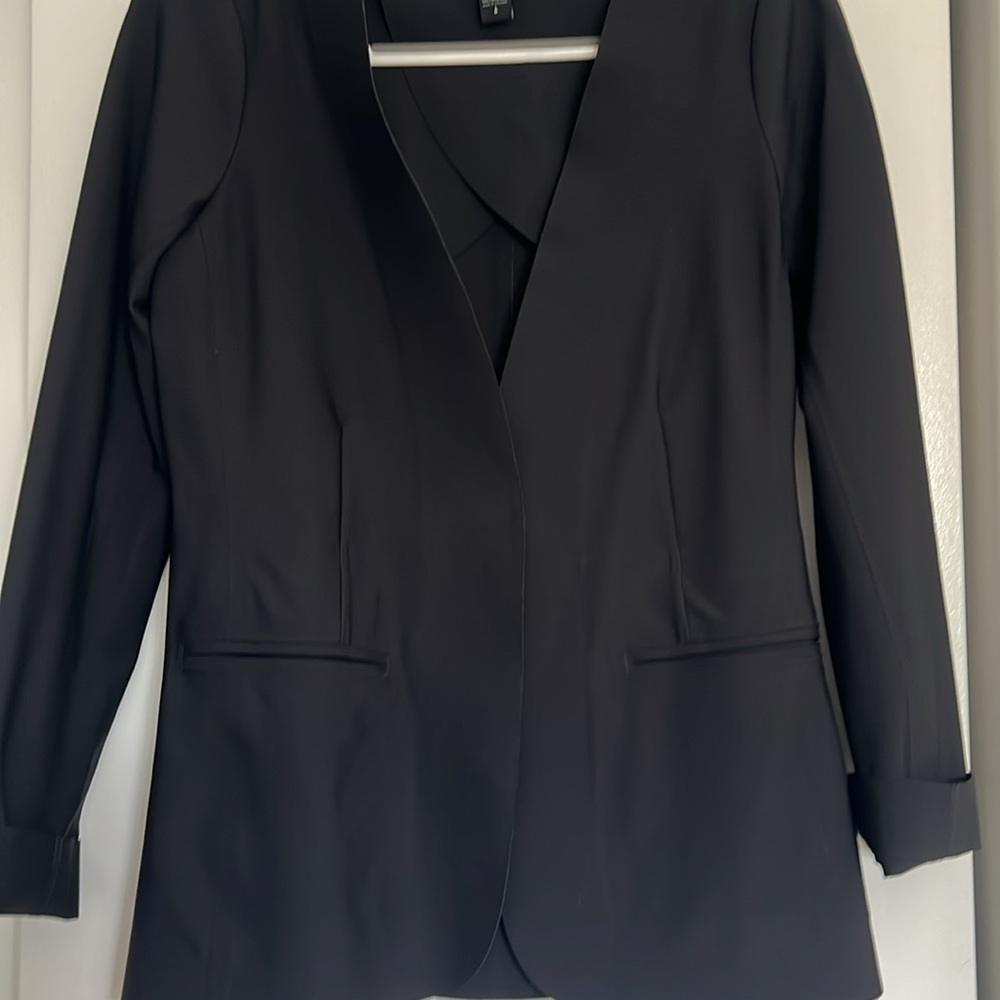 Athleta Black  Women’s Avenue Blazer - Sleek Tailored Blazer Coat